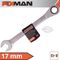 FIXMAN Combination Ratcheting Wrench 17mm